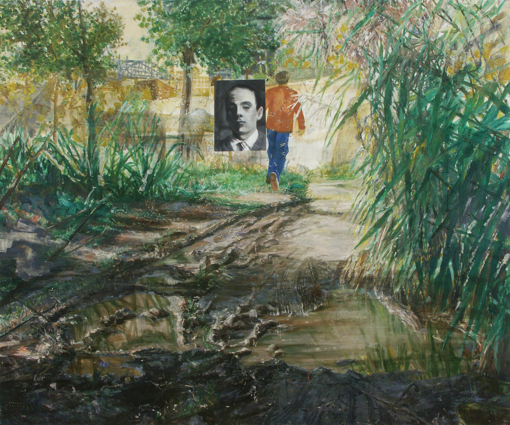 A Suburban Puddle