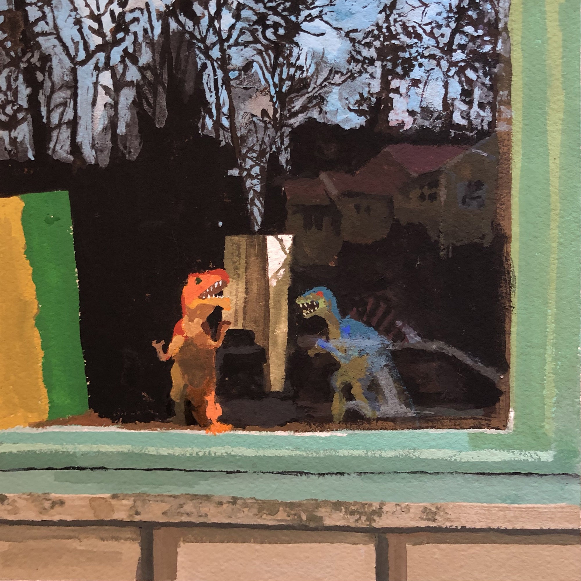 Dinosaurs in the Window (2020)