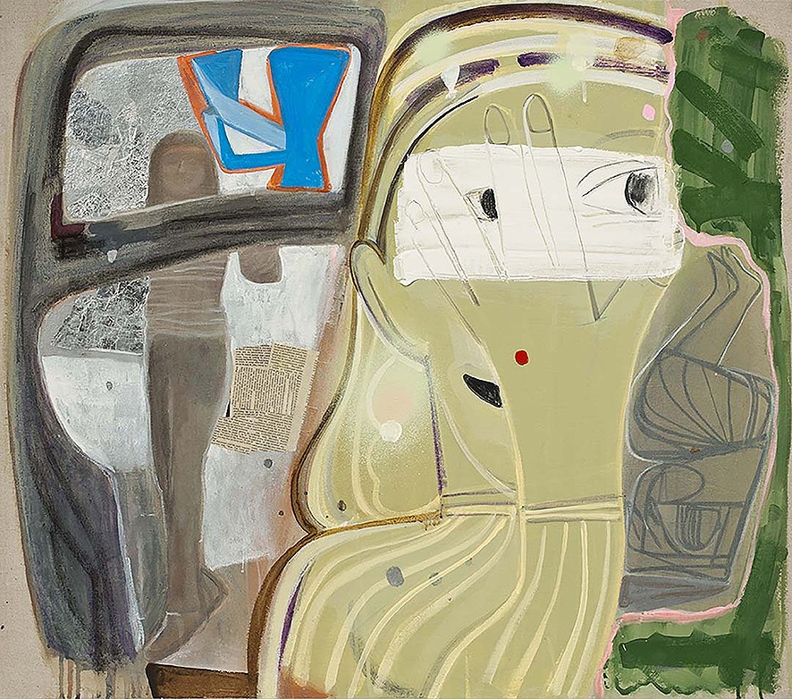 Three Figures With Smile